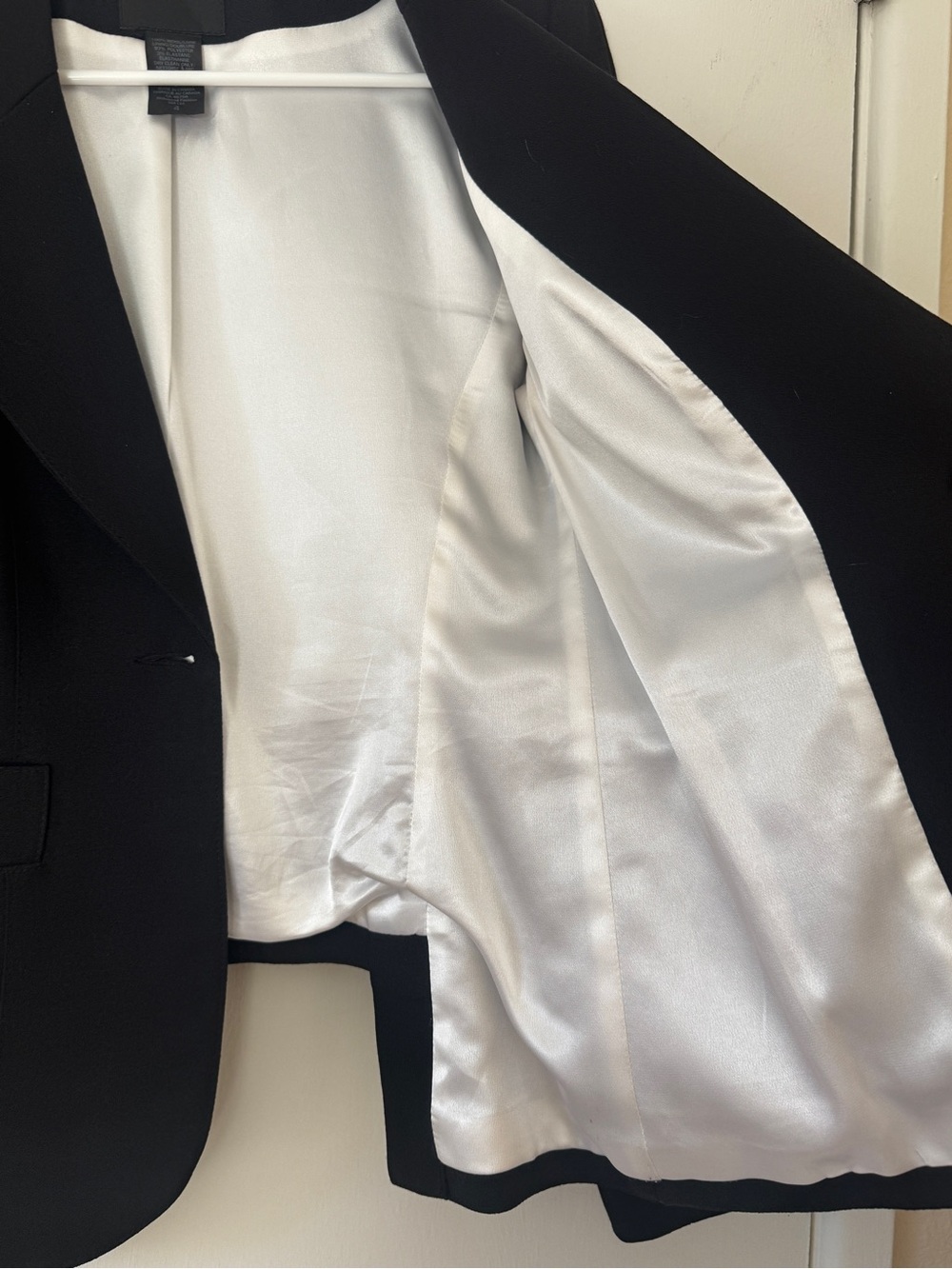 SMYTHE Classic Duchess Blazer Deep Black Wool Jacket 4 - Picture 12 of 14